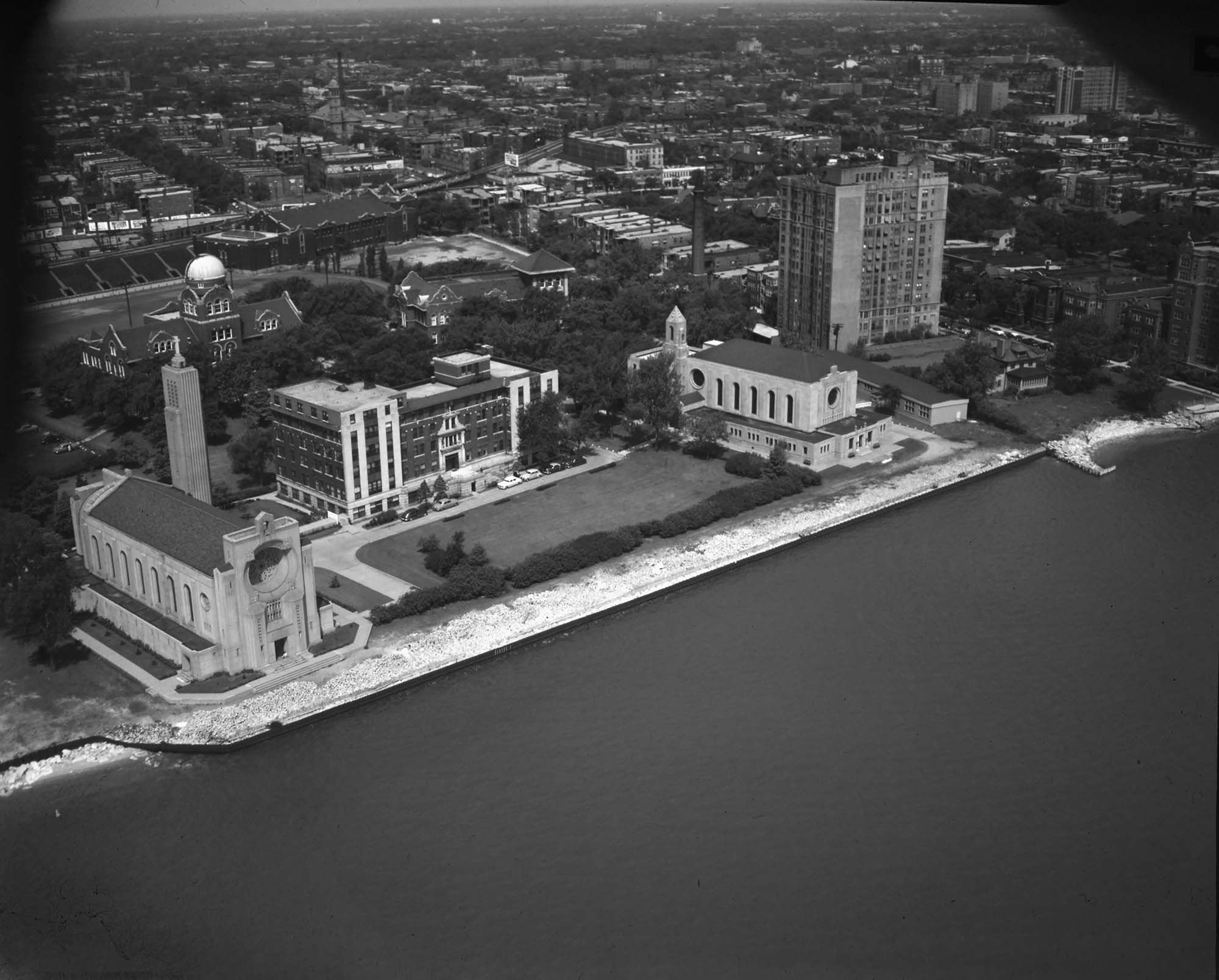 Lake Shore Campus in the 1950s