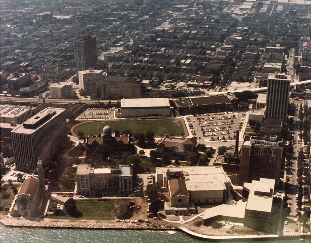 Lake Shore Campus in the 1980s