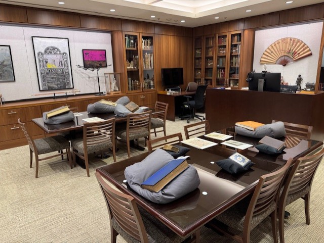 Reading room, Loyola Archives and Special Collections