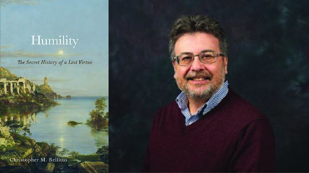 Humility cover and author Christopher Bellitto