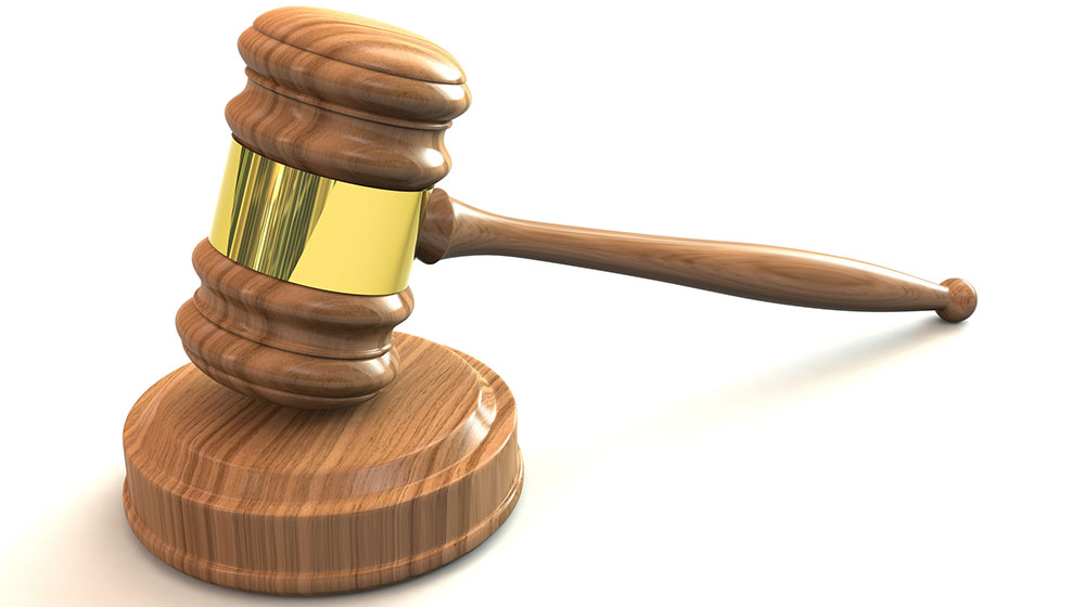 a gavel