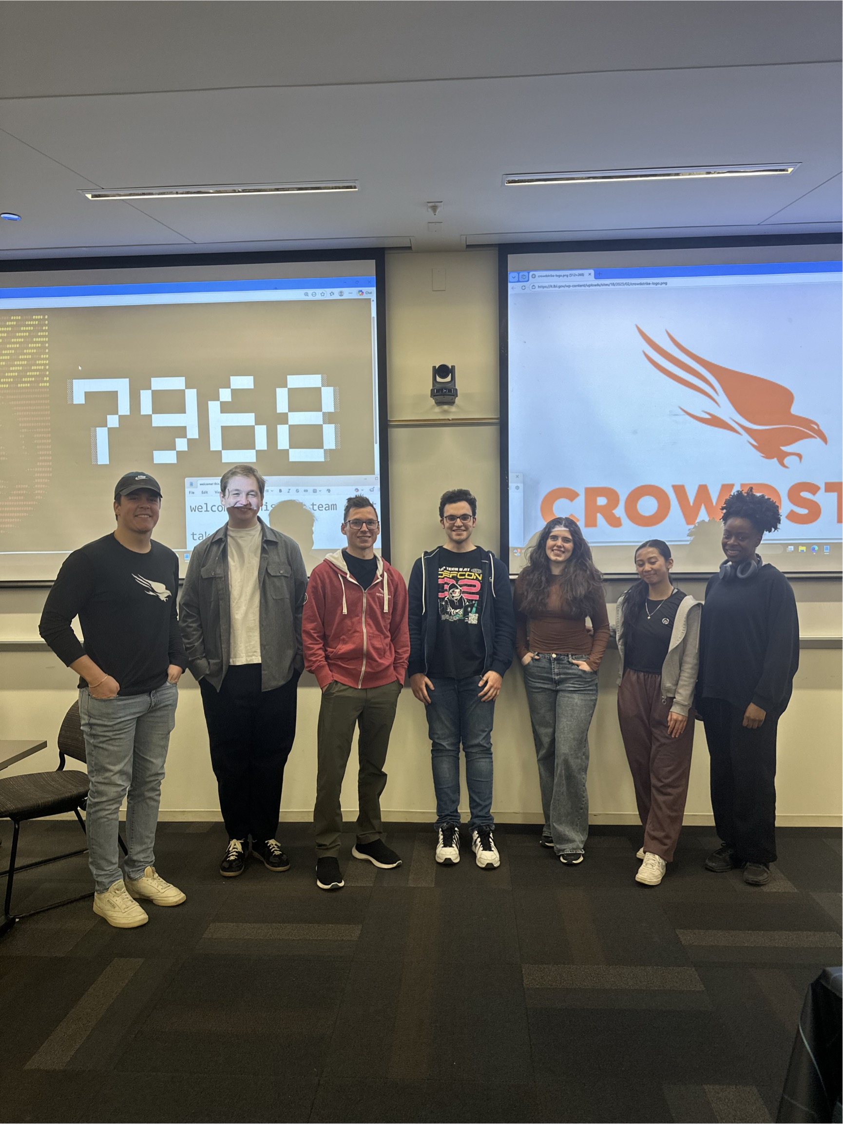 Students Group Photo as apart of the 7968 Student Club