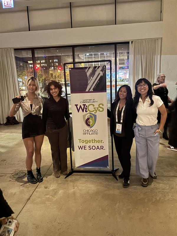 Loyola's Women in Cybersecurity at the Grace Hopper Celebration