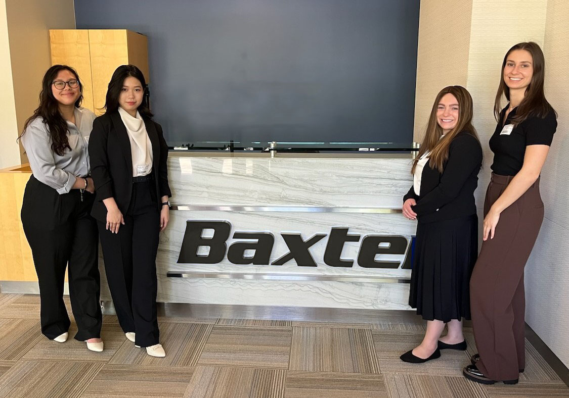 Biomedical engineering capstone team members