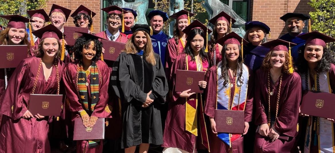 Faculty and Class of 2024