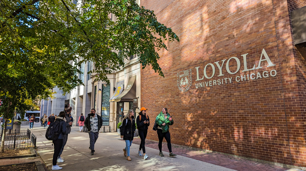 View of the Arrupe College building at the Water Tower Campus