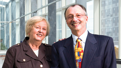 Photo of Dr. Michael and Mrs. Dorothy Carbon