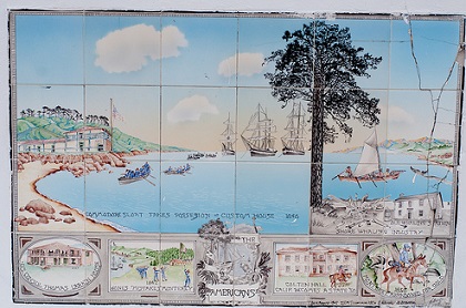 Mural at the Monterey State Historical Park. https://www.flickr.com/photos/edbierman/6068799495/