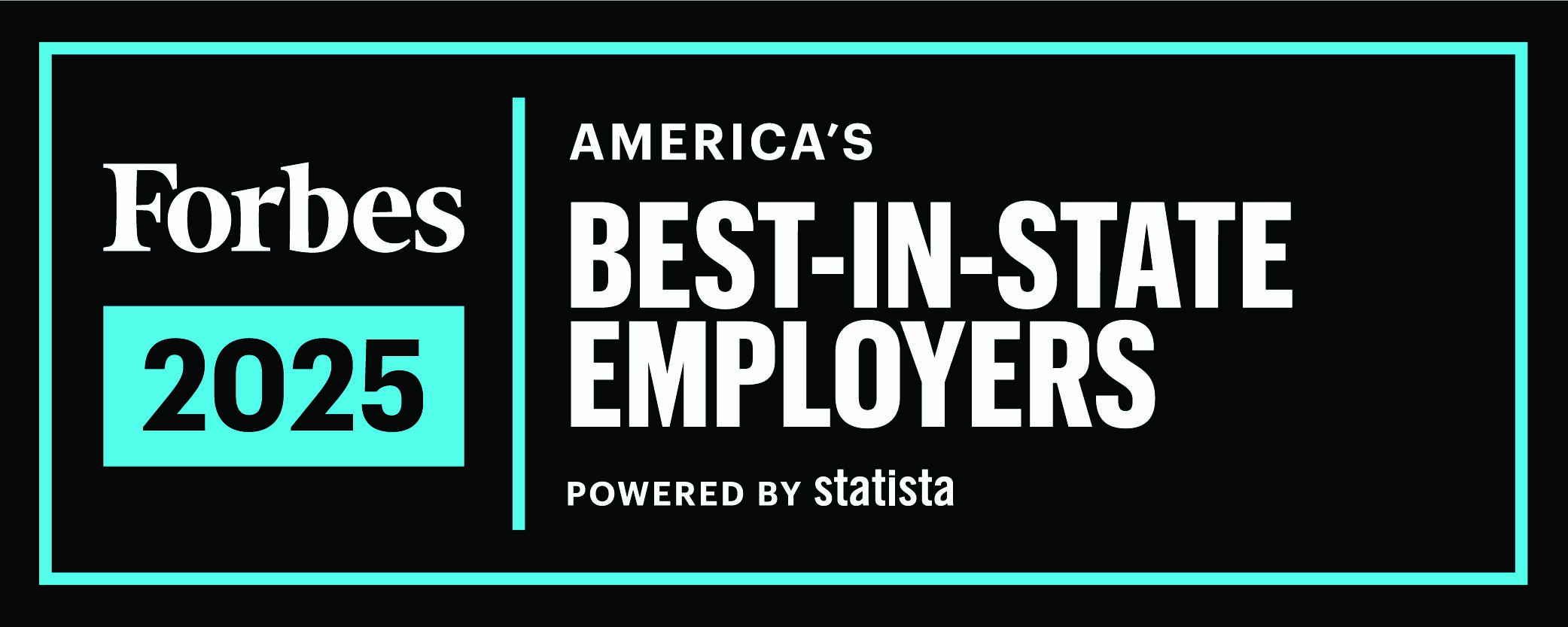 “Forbes America’s Best-in-State Employers 2025” badge recognizing Loyola University Chicago as a top Illinois employer
