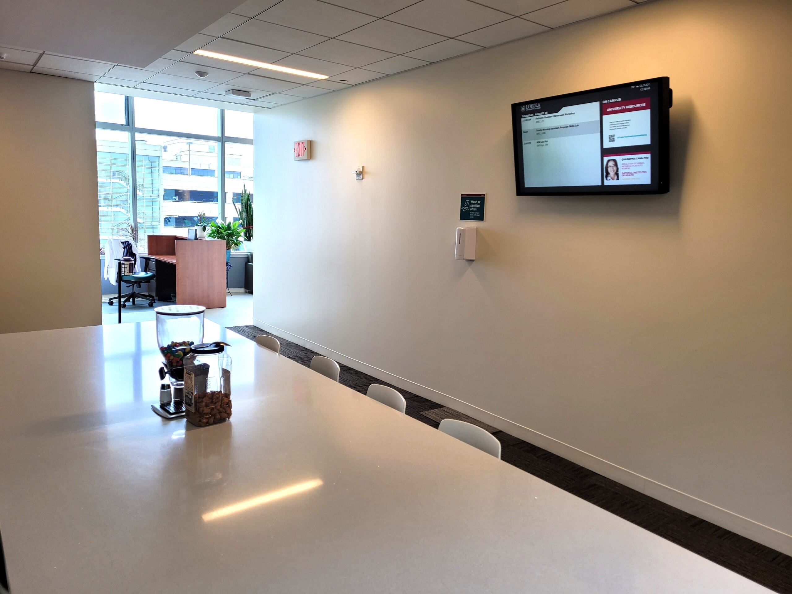 MNSON 4th Floor Digital Signage