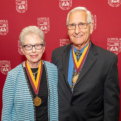 Maureen and Robert Schuberth, 2023 Spirit of Felice Award recipients 