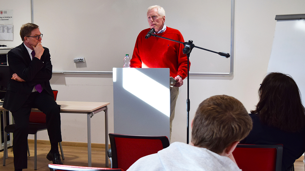 Former Ambassador Robert J. Callahan Speaks at the JFRC