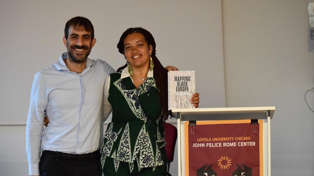 Author presents book 