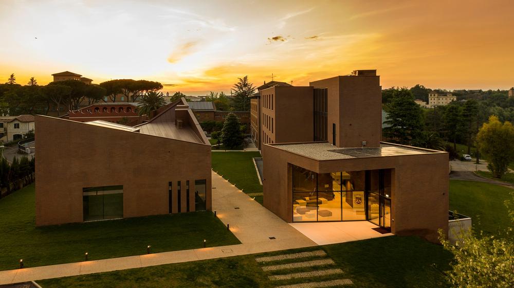 sunset landscape rome center
