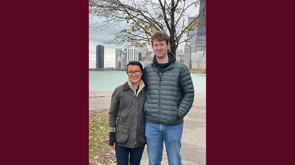 Creighton Foulkes and his fiance