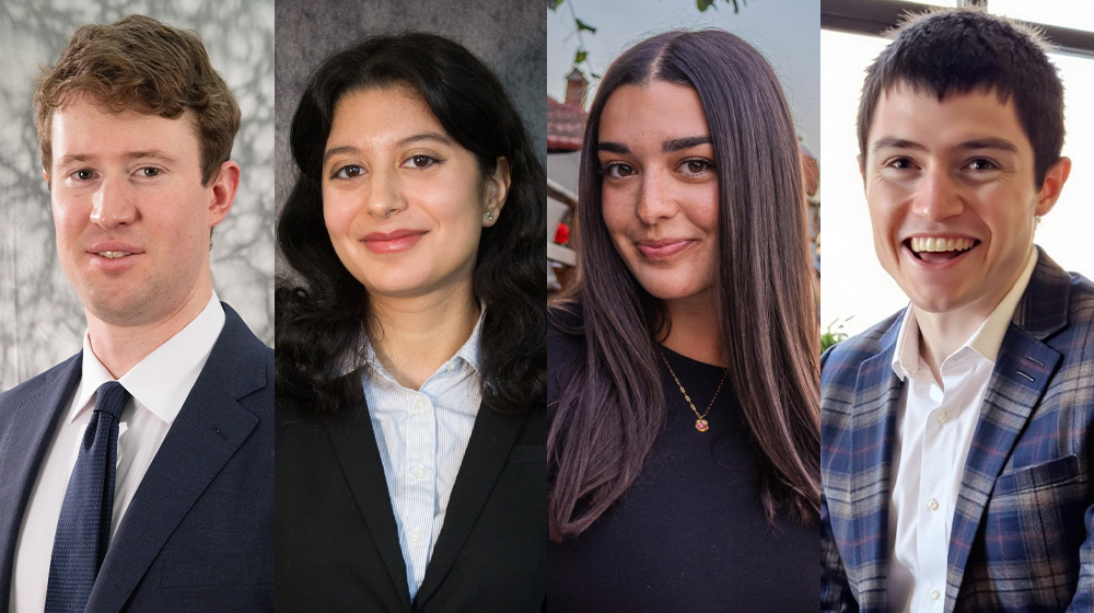 Creighton Foulkes, Michelle Smith, Danielle Shadid, Liam Bower