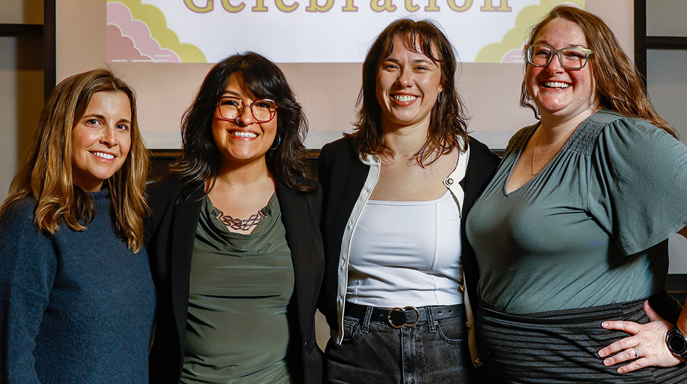  Jackie Ross, Elizabeth Martinez, Dani Scudder, and Anna Patton.