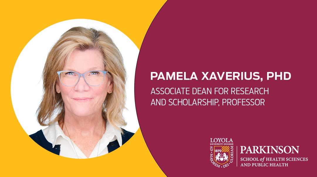 Graphic showing associate dean of research and scholarship