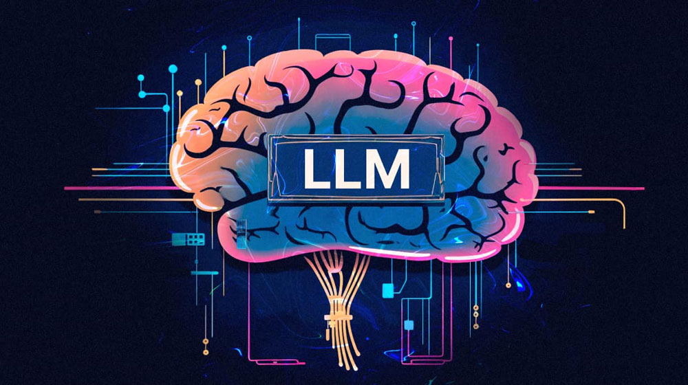 LLM brain network
