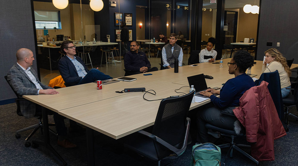 Xchange Chicago team meeting