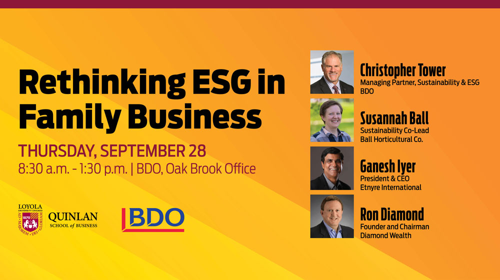 Rethinking ESG in Family Business