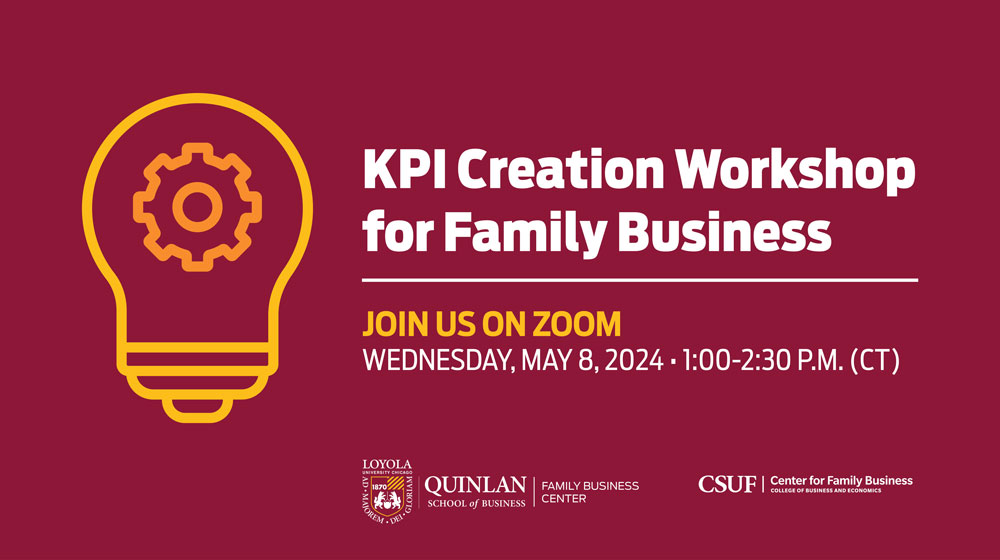KPI creation workshop for family business