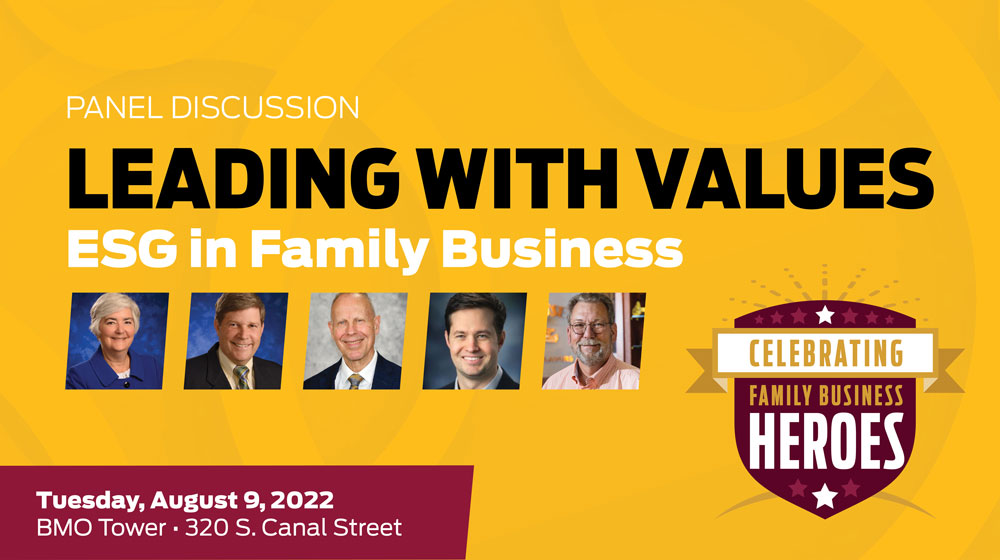 Leading with Values ESG in Family Business
