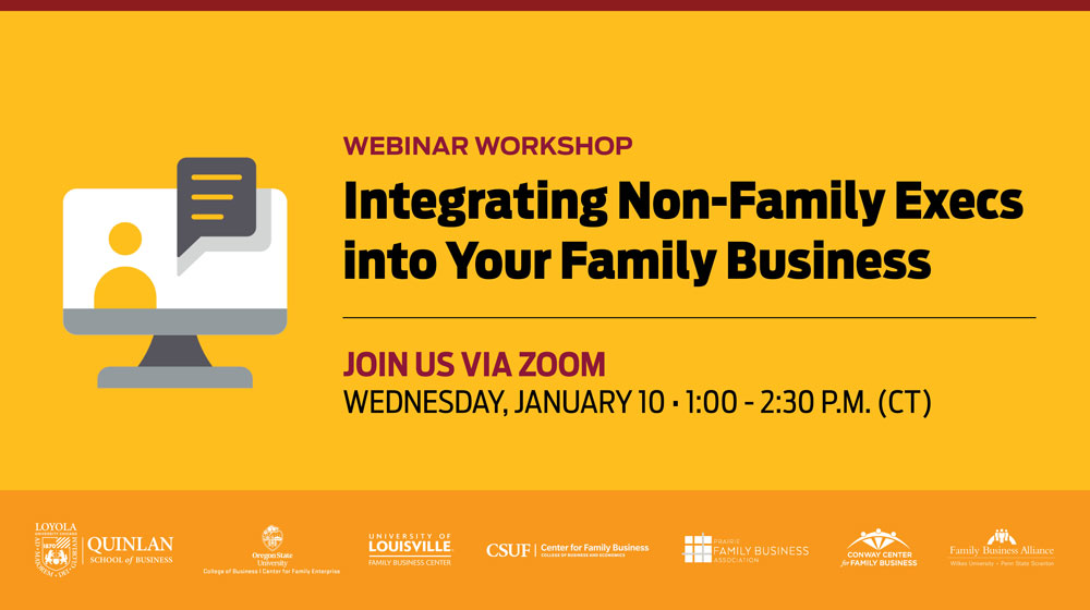 Integrating Non-Family Execs