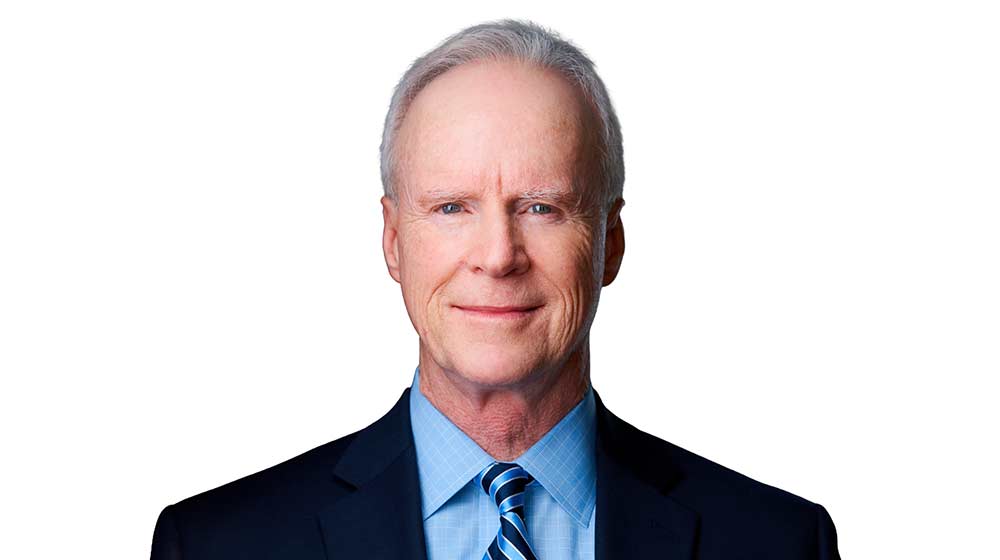 Professor Cliff Shultz on a whilte background