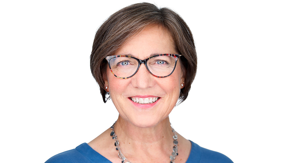 Headshot of Karyn Linn on a white background