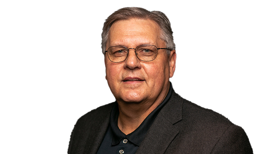 Headshot of Keith Lambrecht on a white background
