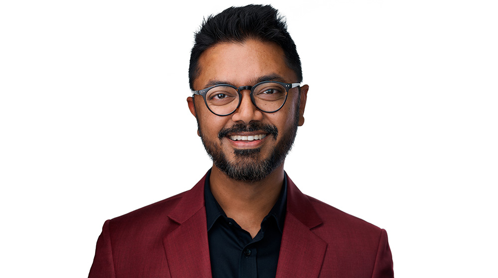 Headshot of Sadek Showkat on a white background