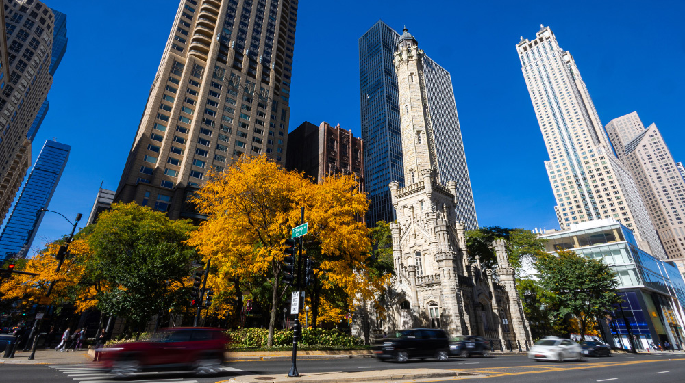photo of the Water Tower on Michigan Ave