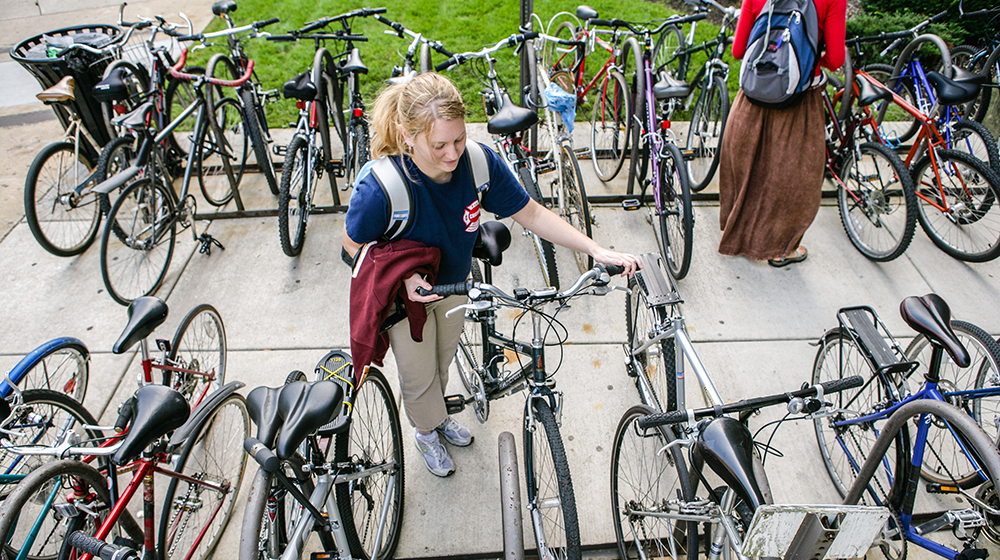 bike parking