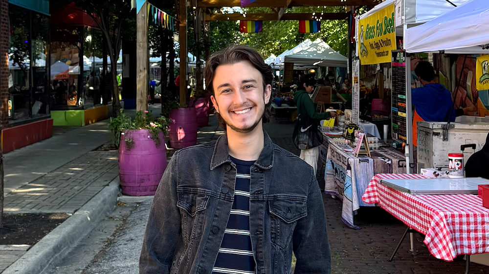 Jameson Walker at the Glenwood Market