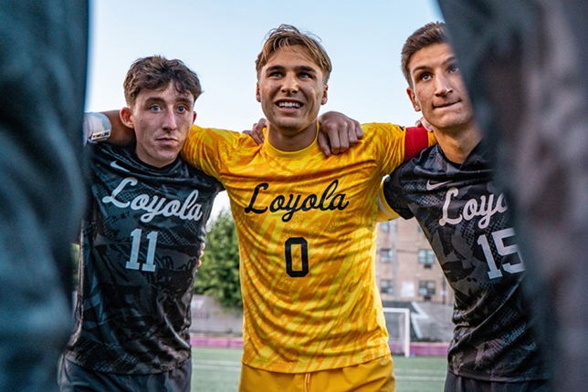Ramblers soccer goalie finds a service win in Special Olympics LUC