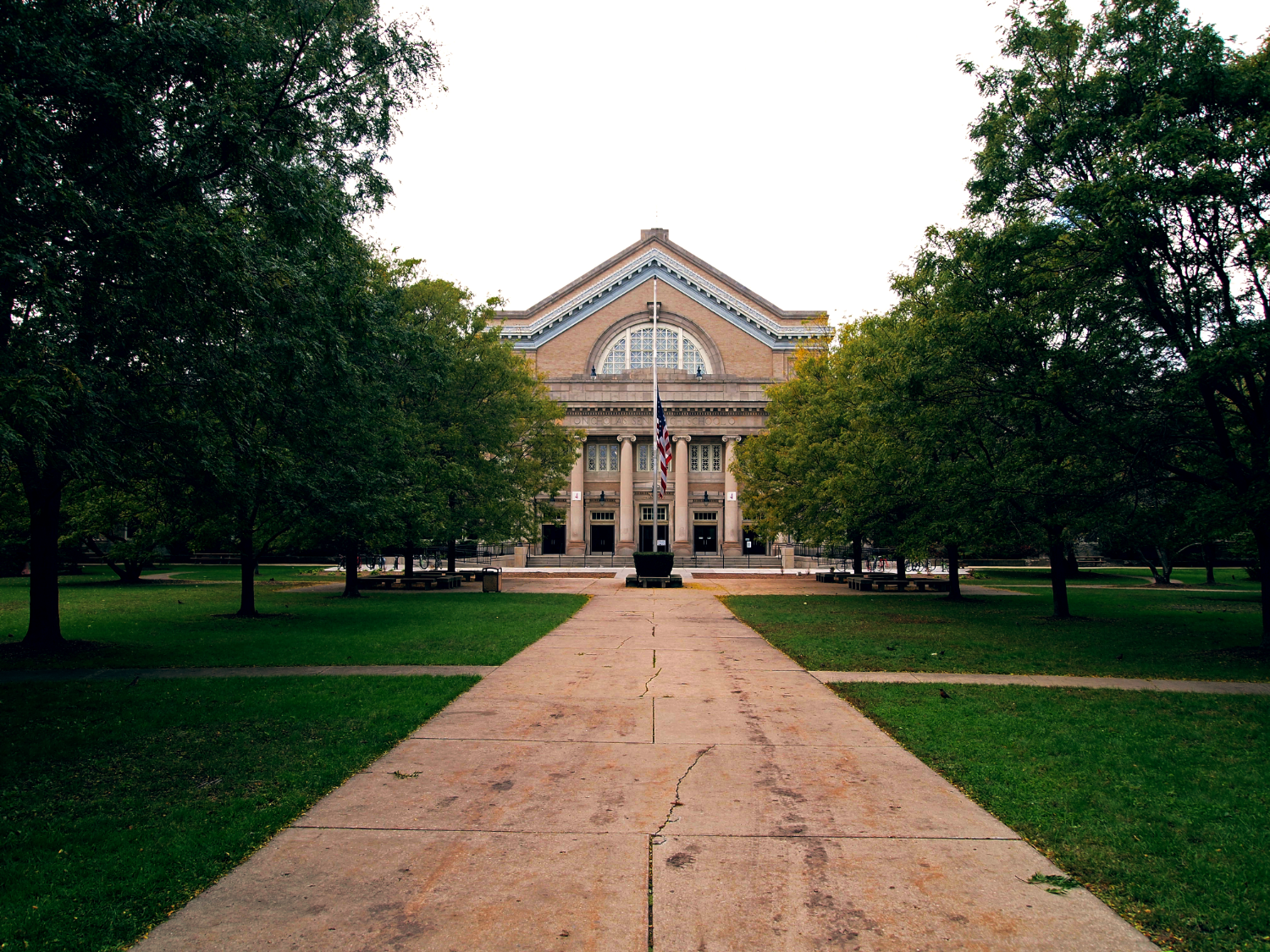 Senn High School - Exterior