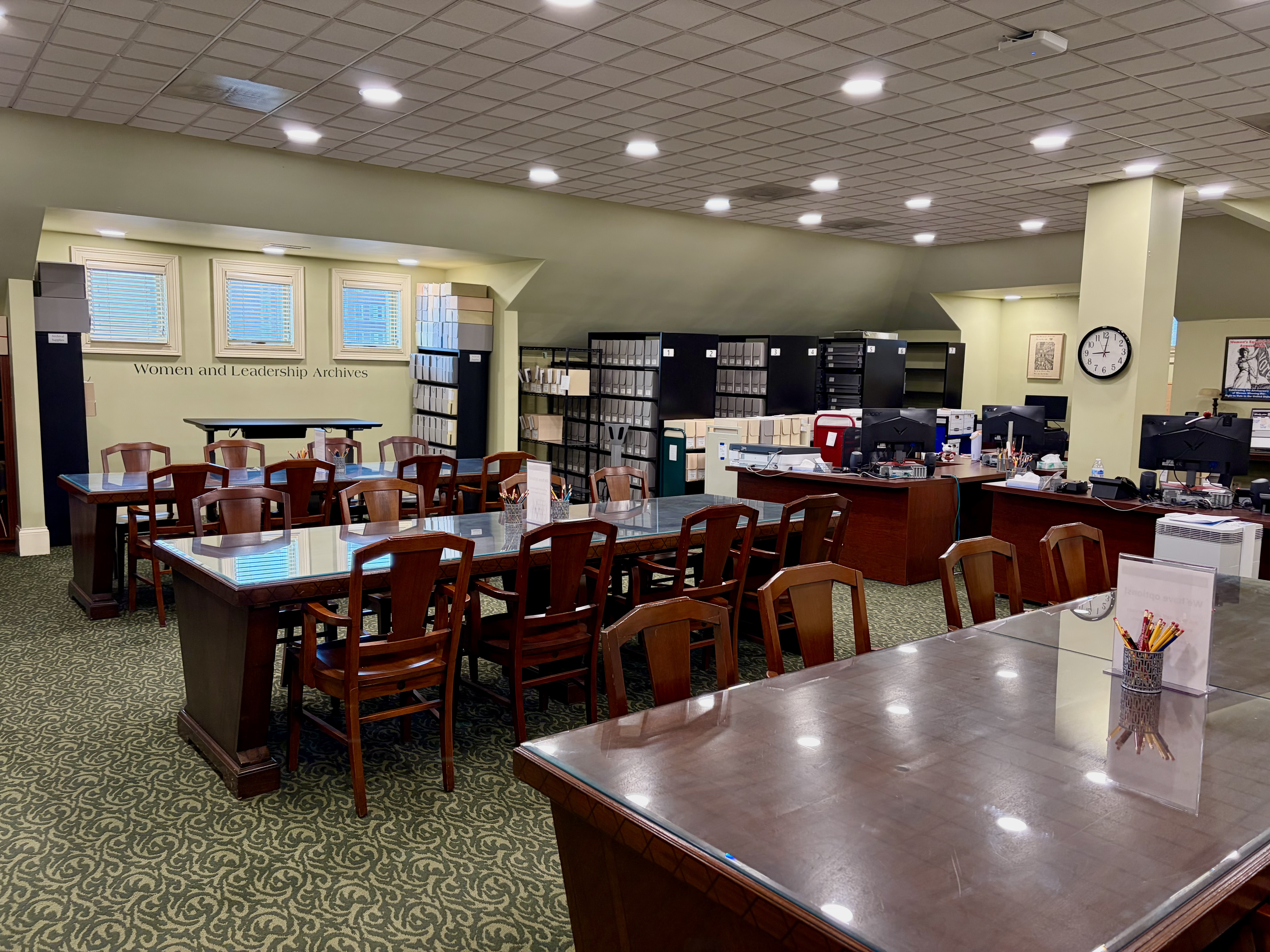 WLA reading room