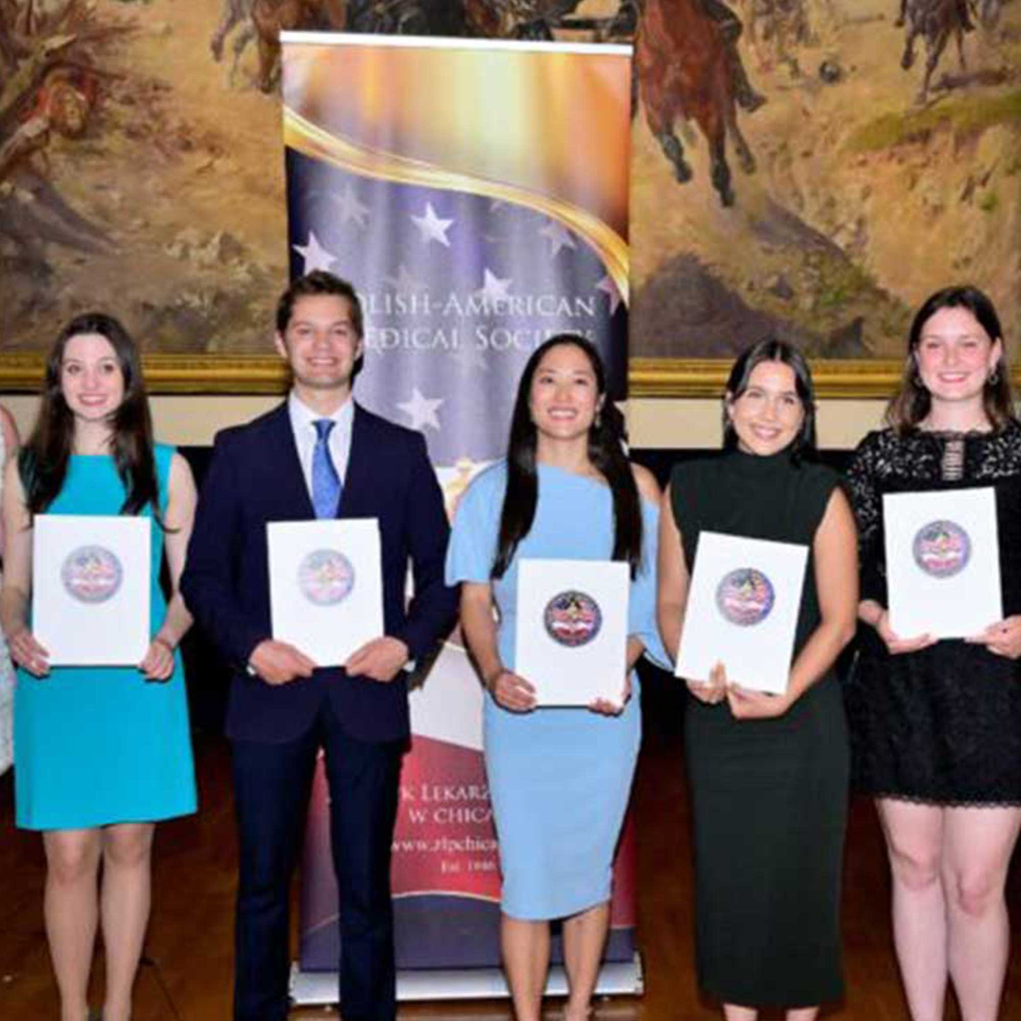 Polish American Medical Society Scholarship Recipients 2024